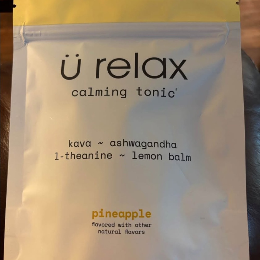 Ü Relax Calming Tonic Pineapple Flavor Brand New